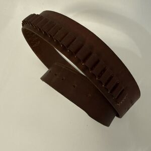 vintage HUNTER holster belt 34-38 ammo WESTERN cowhide leather 138 MED gun